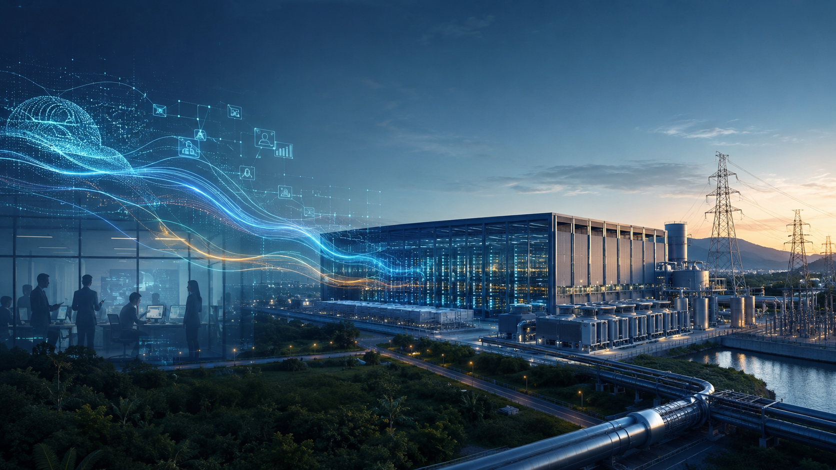 APAC AI infrastructure converting digital demand into physical data center, power and cooling infrastructure
