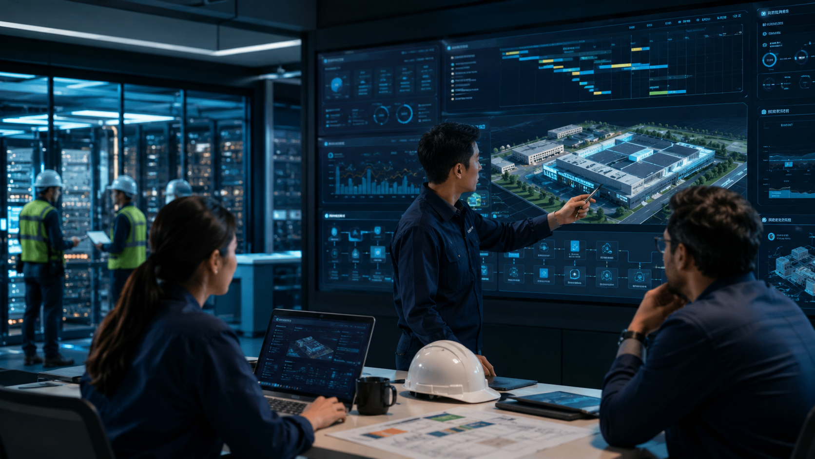 AI enablement: orchestration software, EPC planning and AI operating tools