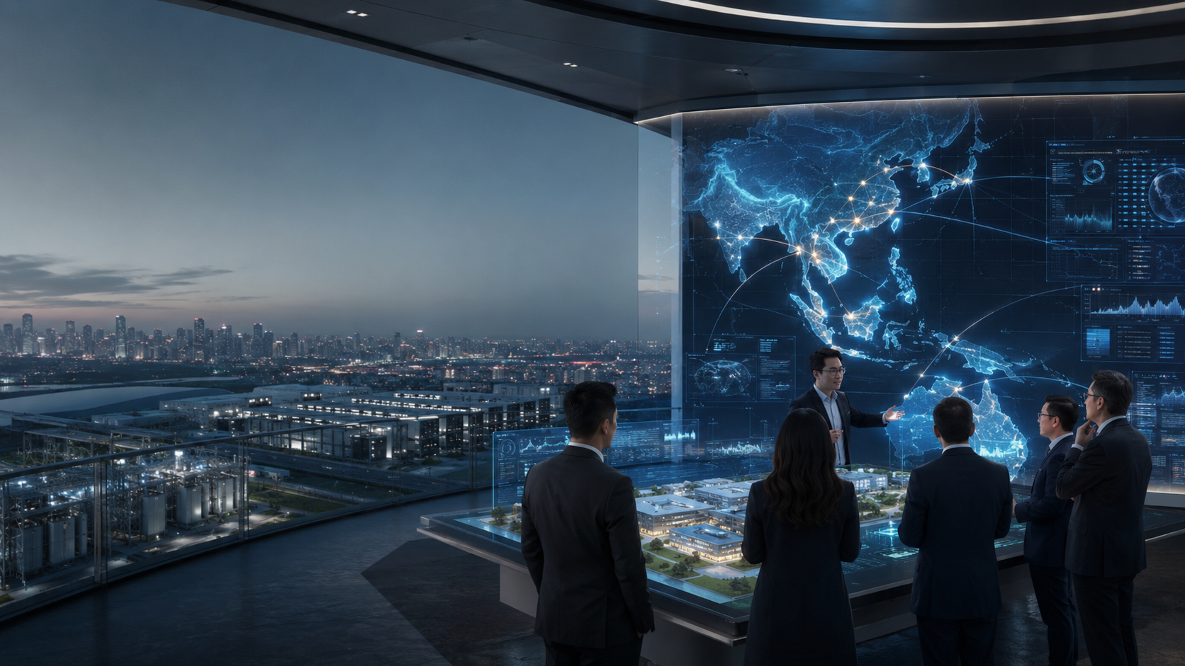 APAC AI infrastructure operating platform strategy room
